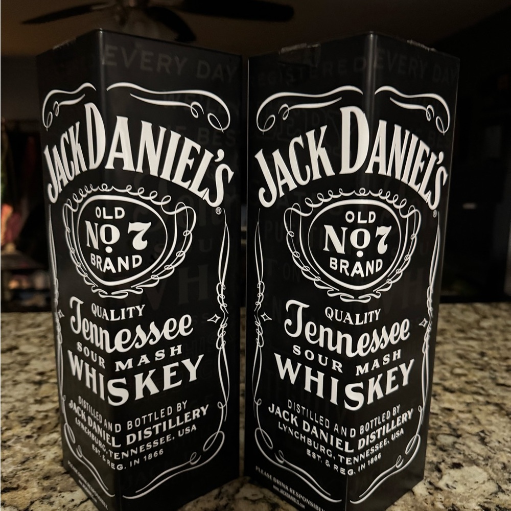 Jack Daniel’s Collectable Tins. Discontinued 2024 edition.